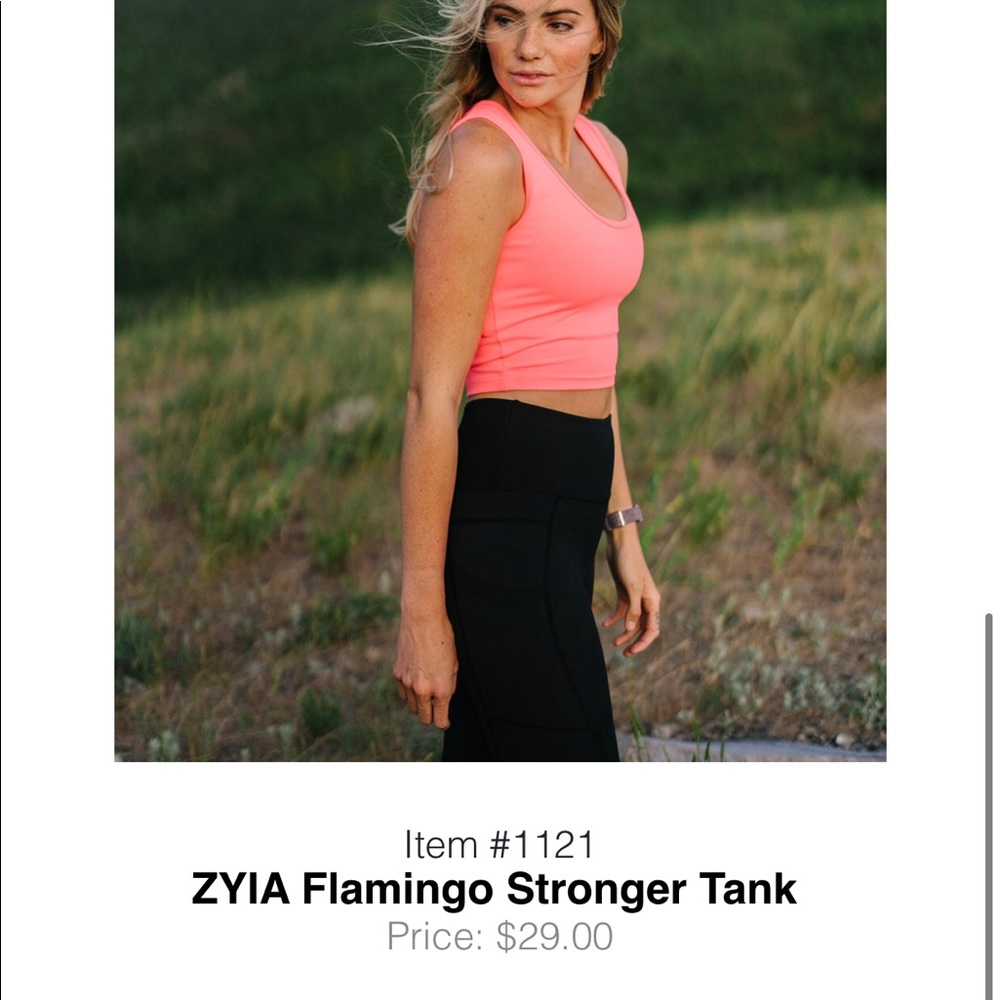 Zyia Flamingo stronger tank